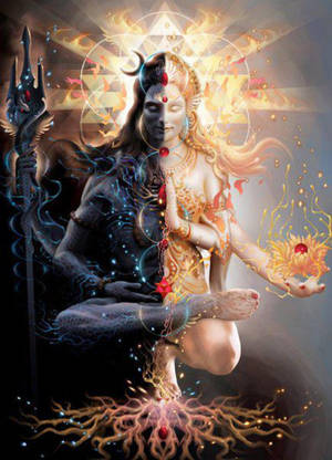 Hindu Shakti Digital Art Wallpaper