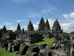 Hindu Temple Ruins Wallpaper