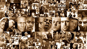 Hip Hop Artists Montage Wallpaper