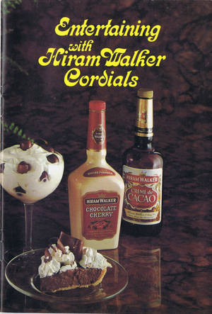 Hiram Walker Wedding Cordial Advertisement Wallpaper