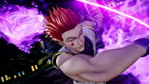 Hisoka 4k 3d Speed Run Wallpaper