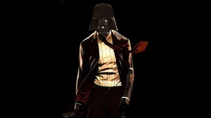 Hitman 2 With Black Mask Wallpaper