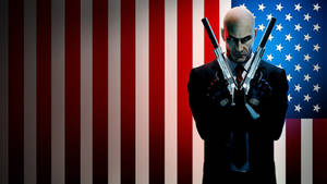 Hitman Absolution Hd American Flag Wallpaper