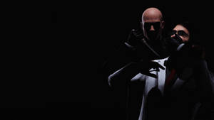 Hitman Black Assassinate Wallpaper