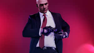 Hitman Taking Gun Desktop Wallpaper