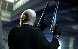 Hitman With Two Pistols Wallpaper