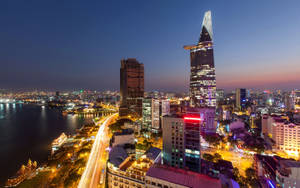 Ho Chi Minh City Financial Tower Wallpaper