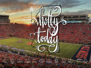 Holly Today Ole Miss Football Stadium Wallpaper