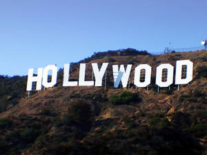 Hollywood Sign Shadows Wallpaper