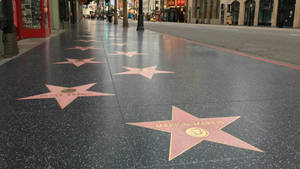 Hollywood Walk Of Fame Alley Wallpaper