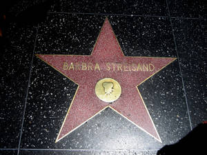 Hollywood Walk Of Fame Barbra Streisand Wallpaper