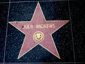 Hollywood Walk Of Fame Julie Andrews Wallpaper