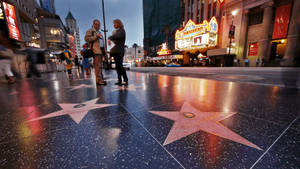 Hollywood Walk Of Fame Time-lapse Wallpaper