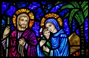 Holy Family Church Art Wallpaper