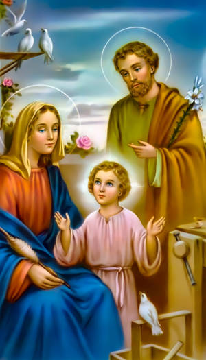 Holy Family The Child Jesus Wallpaper