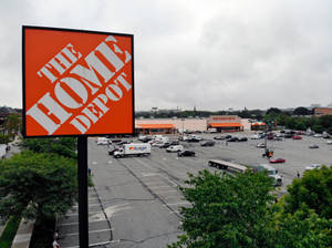 Home Depot Establishment Sign Wallpaper