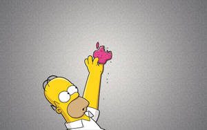 Homer From The Simpsons Apple Wallpaper