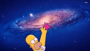 Homer Simpson Animated Hd Wallpaper