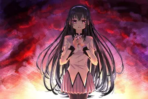 Homura Akemi From The Anime Series 