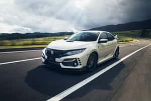 Honda Civic Type R - T - R - T - R - T - R - Wallpaper