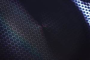 Honeycomb Dim Lights Wallpaper
