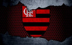 Honeycomb Flamengo Fc Logo Wallpaper