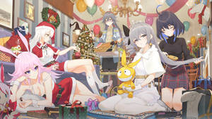 Honkai Impact Christmas Celebration Wallpaper
