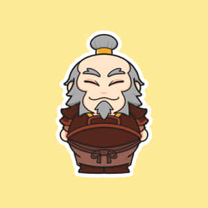 Honor, Courage And Wisdom. Uncle Iroh From Avatar: The Last Airbender Wallpaper