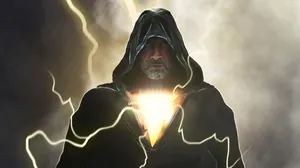 Hooded Black Adam Wallpaper