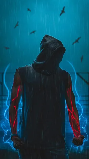 Hoodie Man Cool Lock Screen Wallpaper
