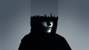Hoodie With Matrix Code Hacker 4k Wallpaper