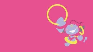 Hoopa With Hoop Vector Art Wallpaper