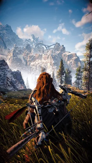 Wallpaper horizon: zero dawn game, aloy, horizon: zero dawn for mobile and  desktop, section игры, resolution 3840x2160 - download