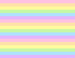 Horizontal Stripes Cute Pastel Colors Wallpaper