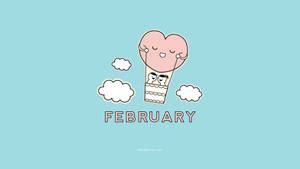 Hot Air Balloon Date In February Wallpaper