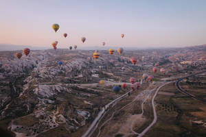 Hot Air Balloon Desktop Computer Wallpaper