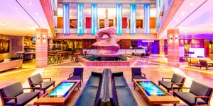 Hotel Lobby In Miami Wallpaper