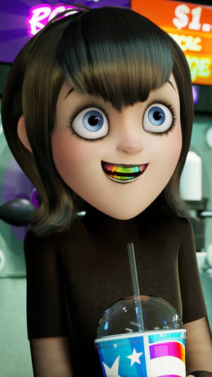 Hotel Transylvania Rainbow Teeth Wallpaper