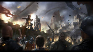 House Lannister Battle Of Blackwater Wallpaper