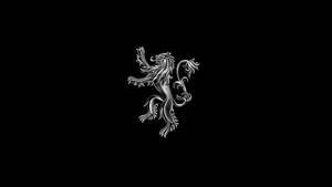 House Lannister Black And Silver Wallpaper