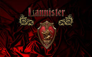House Lannister Regal Red Wallpaper