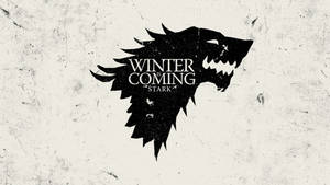 House Stark Sigil Winter Is Coming Wallpaper