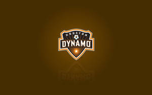 Houston Dynamo's Vibrant Logo Wallpaper