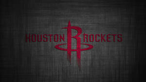 Houston Rockets Dark Emblem Wallpaper