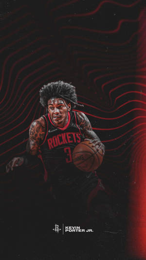 Houston Rockets Kevin Porter Jr. Wallpaper
