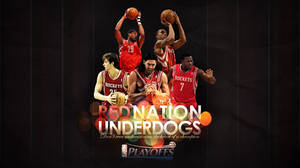 Houston Rockets Red Nation Underdogs Wallpaper