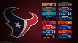 Houston Texans Primary Logo From 2019 Wallpaper