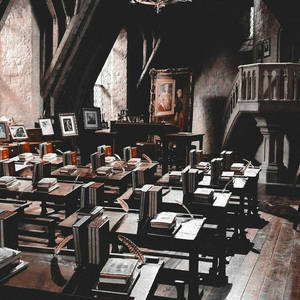 Hp Classroom Aesthetic Wallpaper