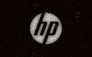 Hp Laptop Logo Crumbling To Dust Wallpaper