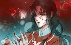 Hua Cheng Red Eye Wallpaper